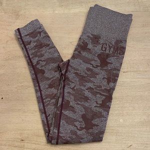 Gymshark Camo Leggings